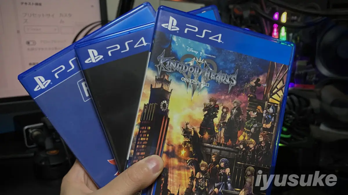 PS4 パッケージ ゲームソフト