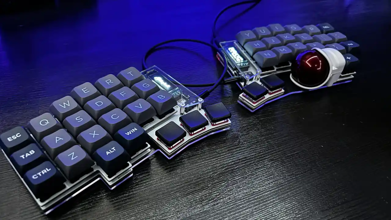 左右分割キーボード「Keyball44」の2年使用レビュー|HHKBから移行して分かった圧倒的作業効率とデメリットについて