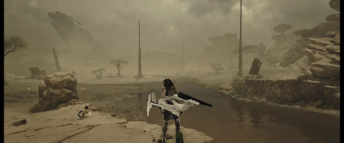 モンハンワイルズ 遠景の描画品質 低