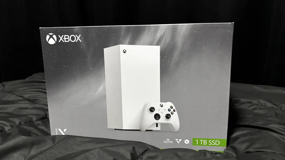 Xbox Series Xのパッケージ
