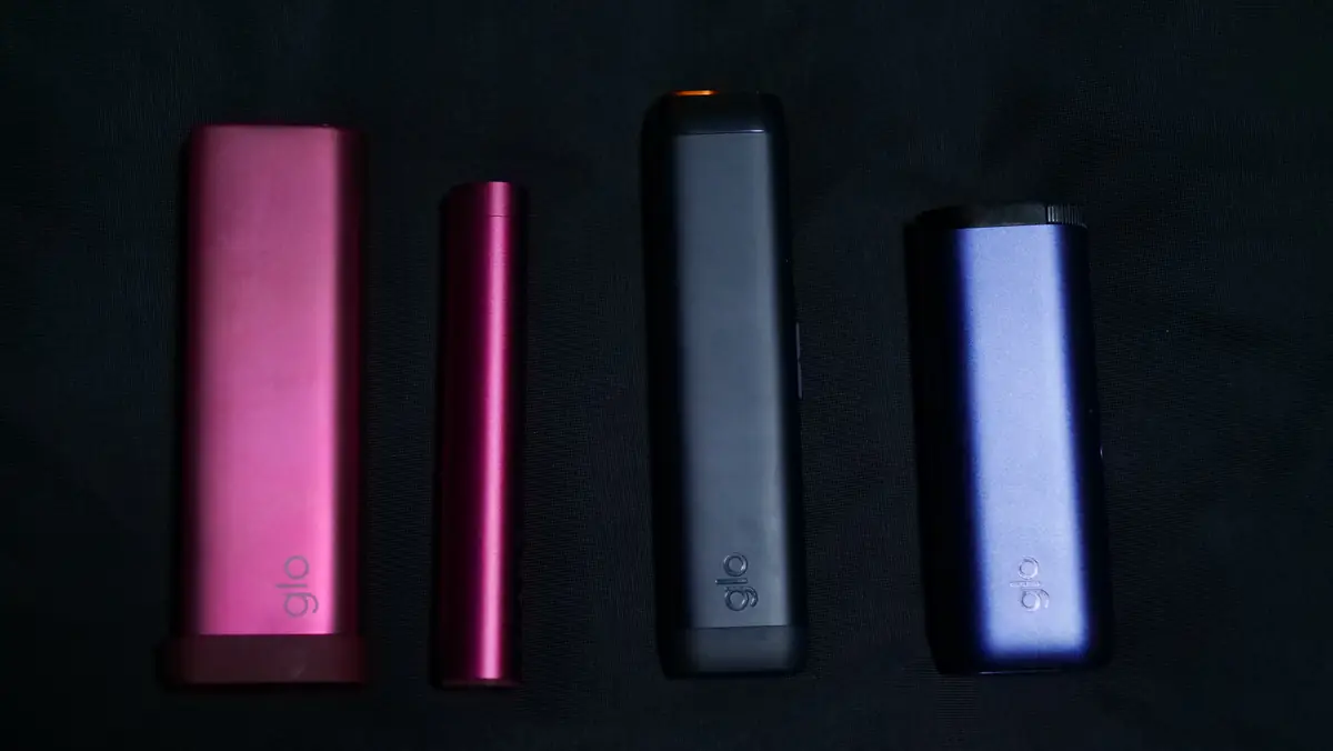 glo Hilo Plus glo Hilo glo hyper pro サイズ比較