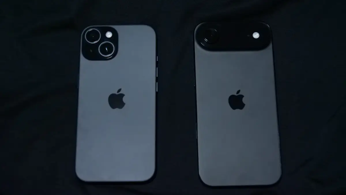 iPhone AirとiPhone 15 デザインとサイズ感の違い