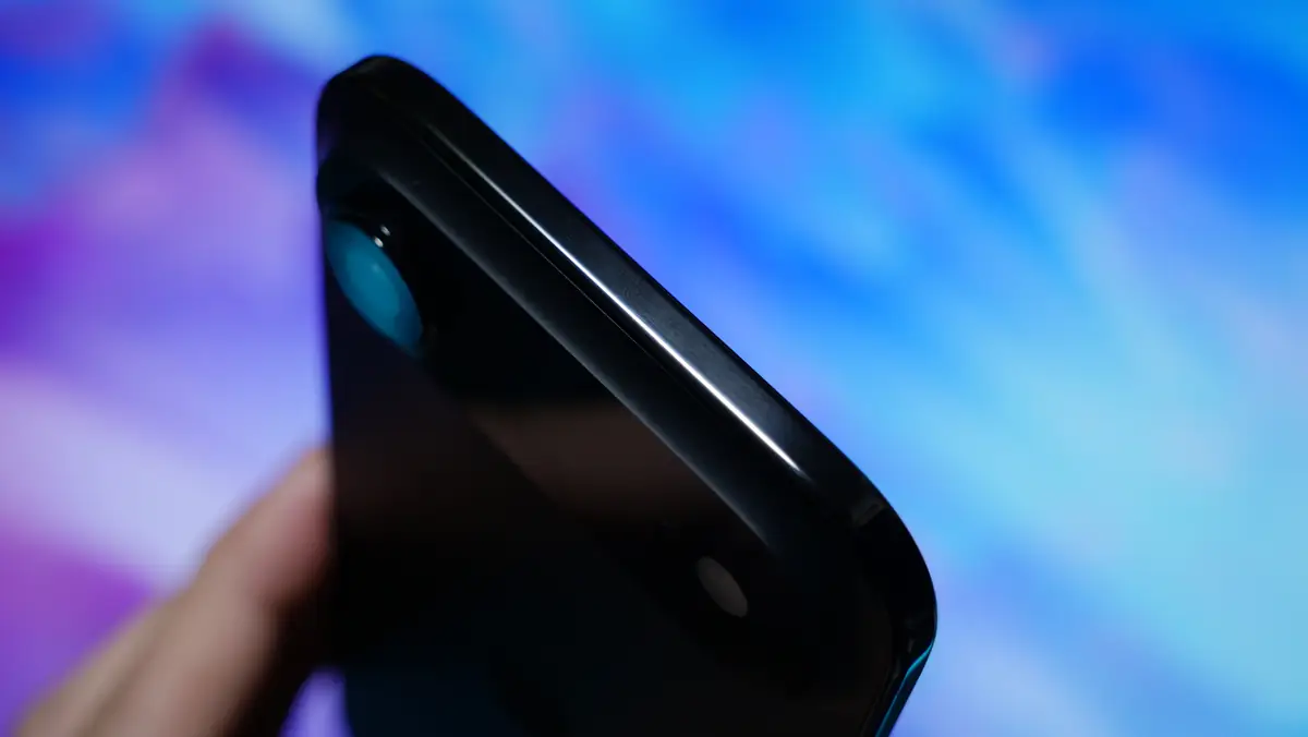 iPhone Airを上から見た様子