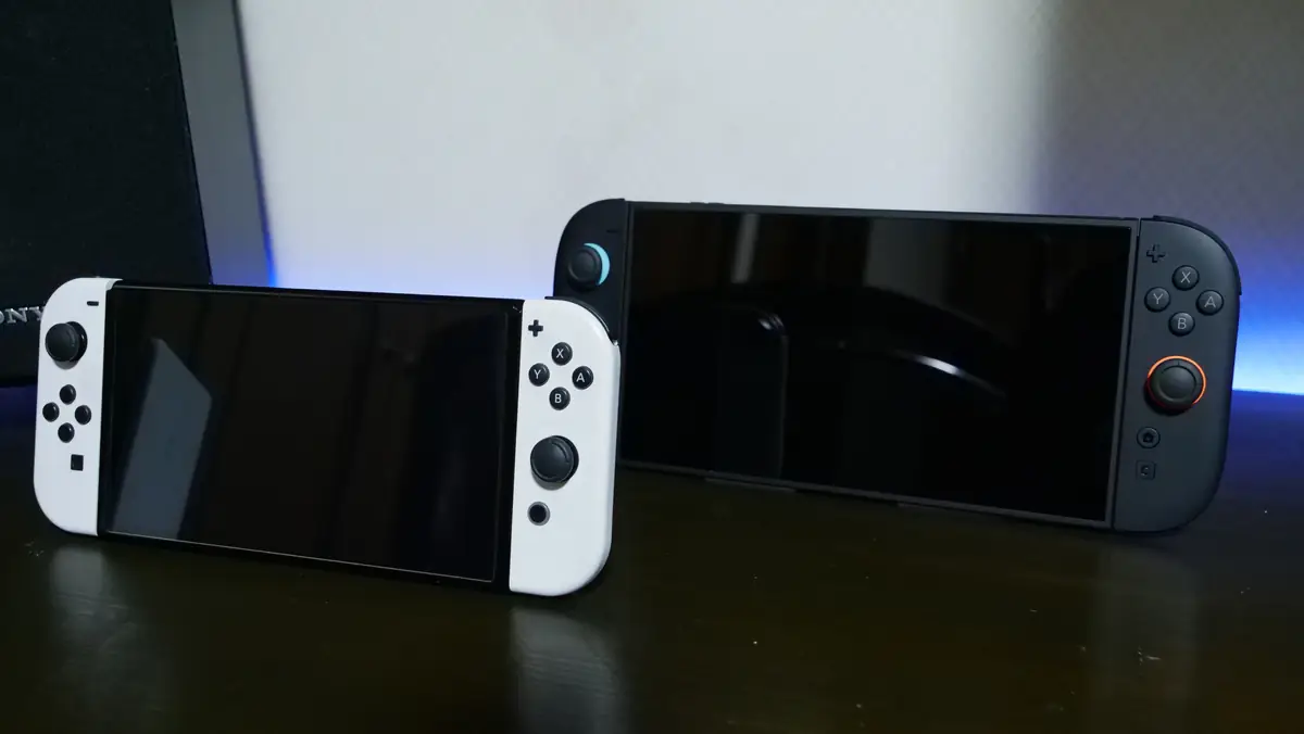 任天堂スイッチ2と旧型任天堂スイッチ 違いと比較 サイズ感の違い