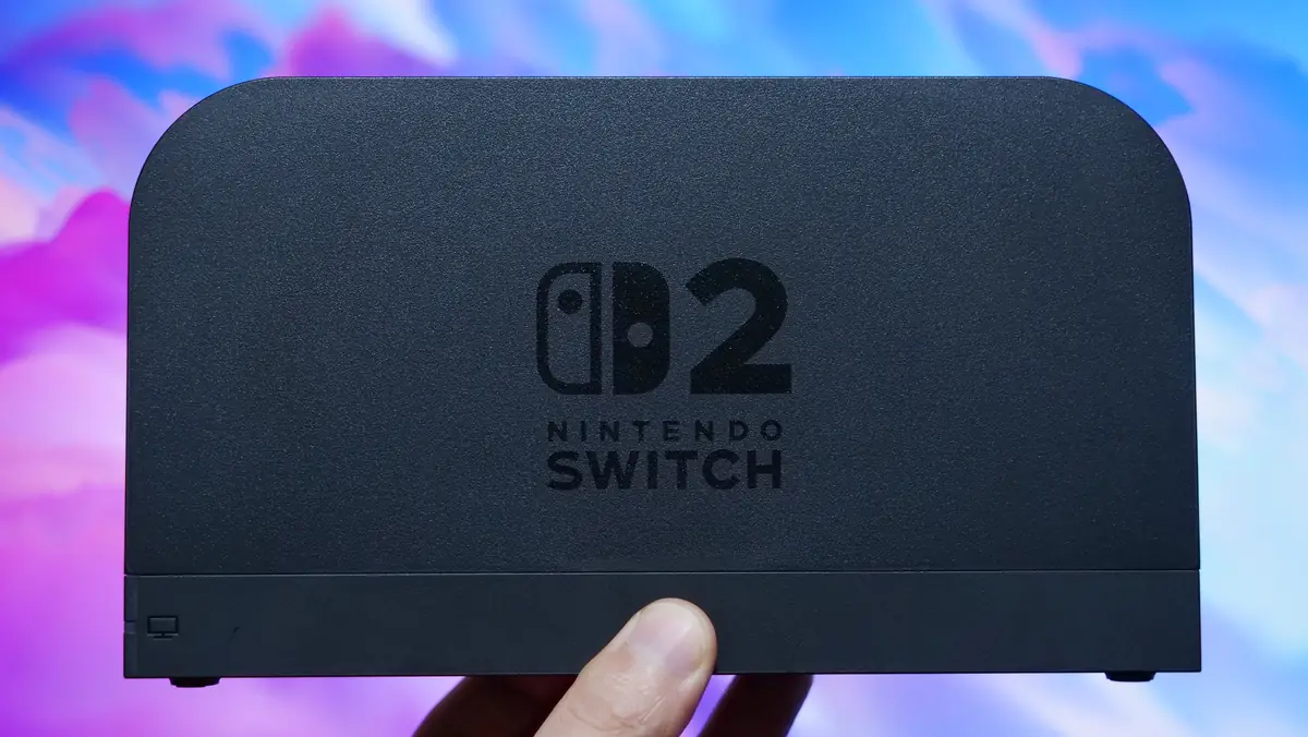 任天堂スイッチ2 充電ドックの前面のデザイン