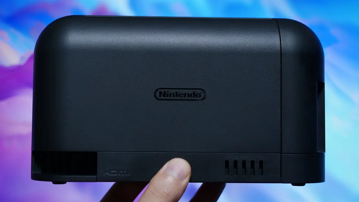 任天堂スイッチ2 充電ドックの背面カバー