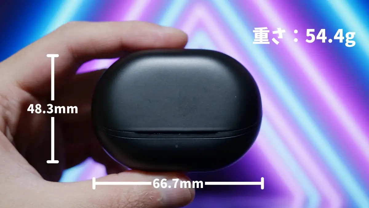 SOUNDPEATS Air5 Pro+のサイズと重さ 実数値