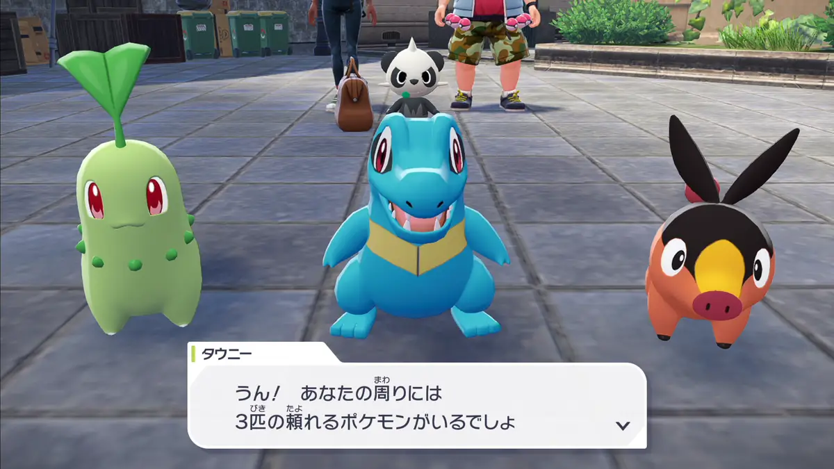 ポケモンZAの御三家 チコリータ ワニノコ ポカブ