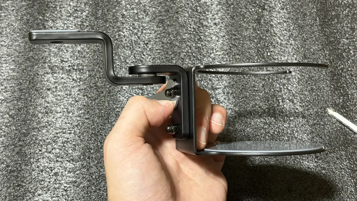 ラシカル カップホルダーの組み立て