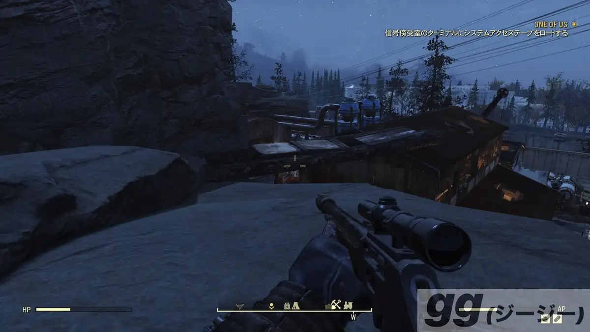 Fallout 76　ブラックウォーター鉱山の見た目