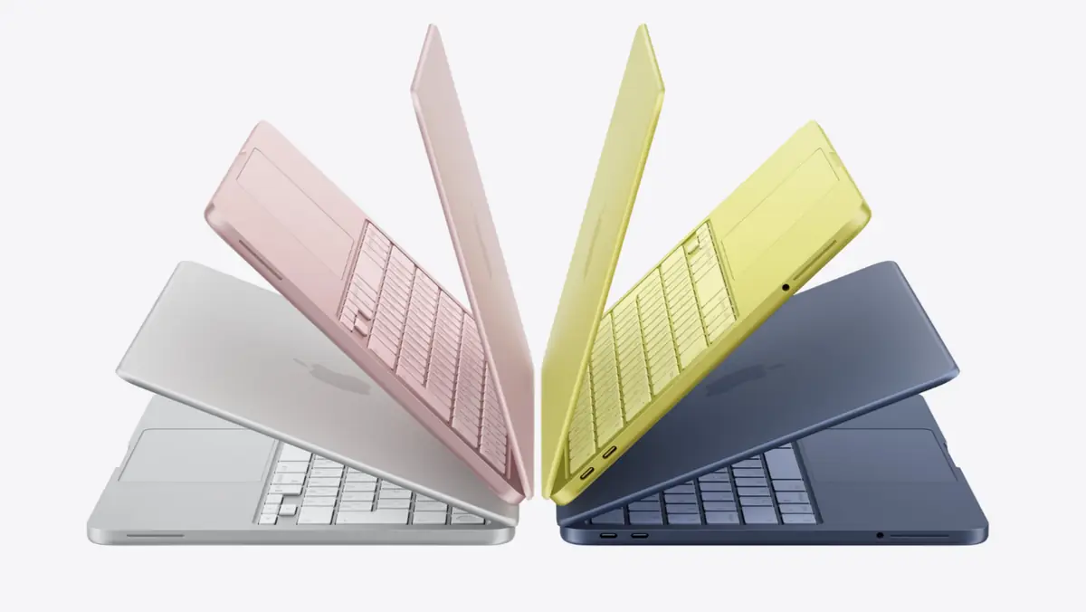 Macbook Neoのカラバリ