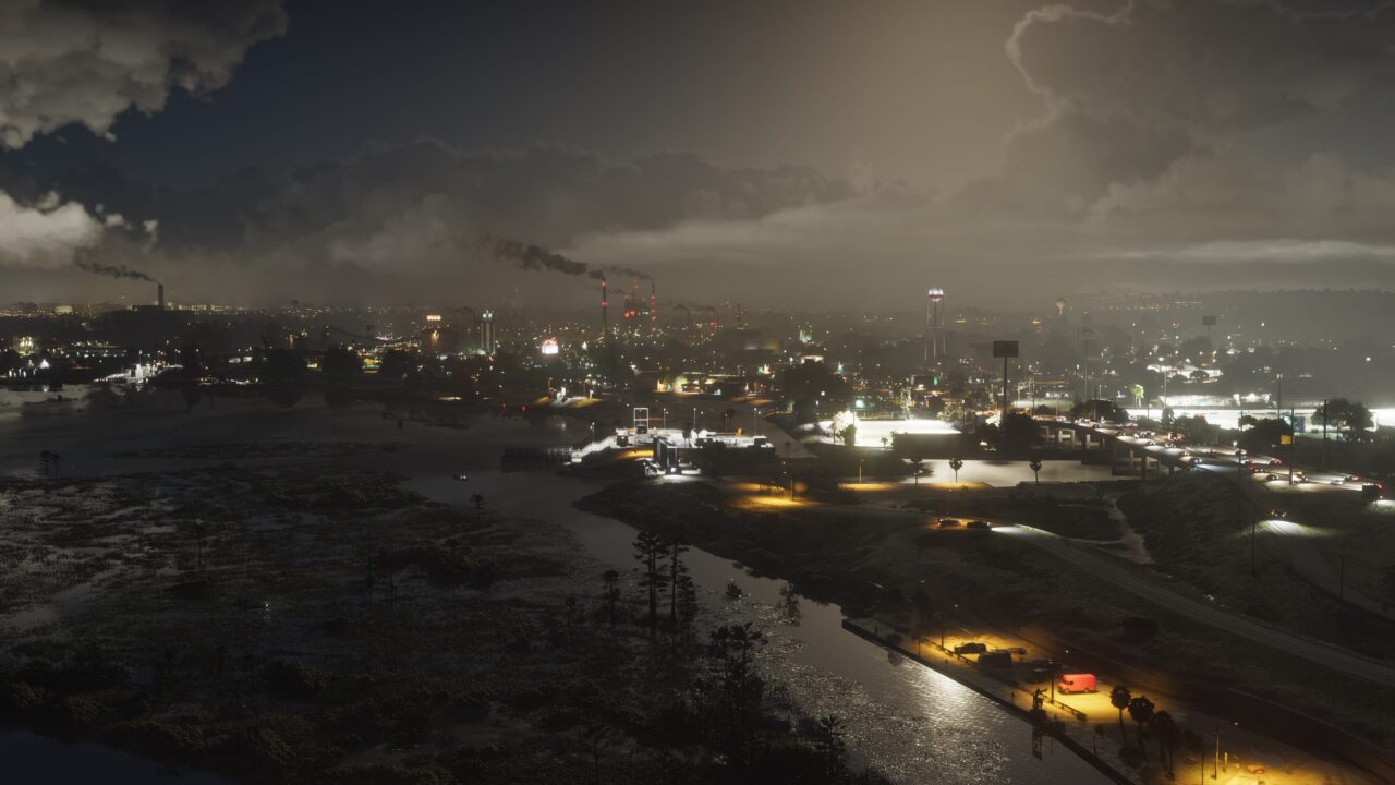 GTA6 アンブロシアの夜景 画質