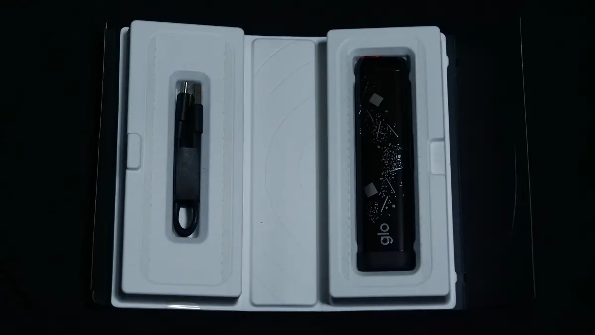 glo Hilo サマーエディションの付属品