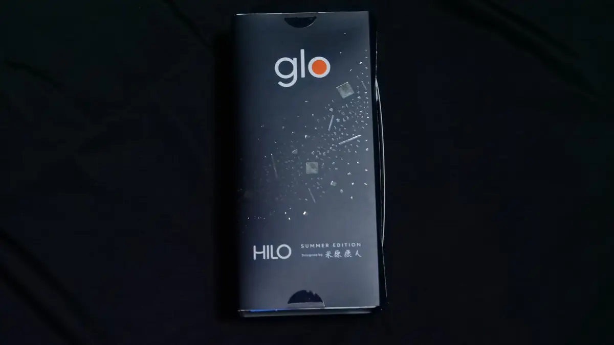 glo Hilo サマーエディションのパッケージ