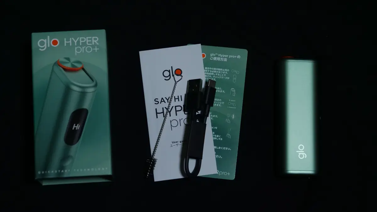 glo Hyper pro+（グロー・ハイパー・プロ・プラス）付属品