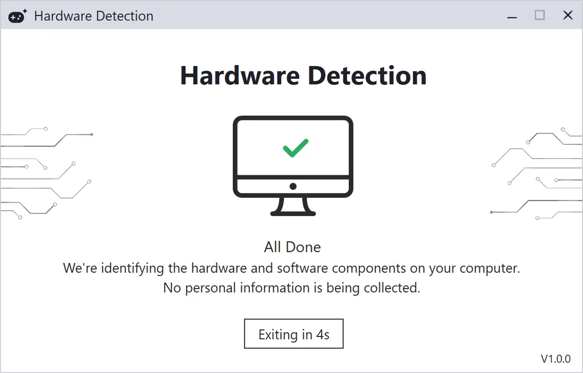 IObit Can You Run It レビュー 検証ツールをダウンロードしている様子。