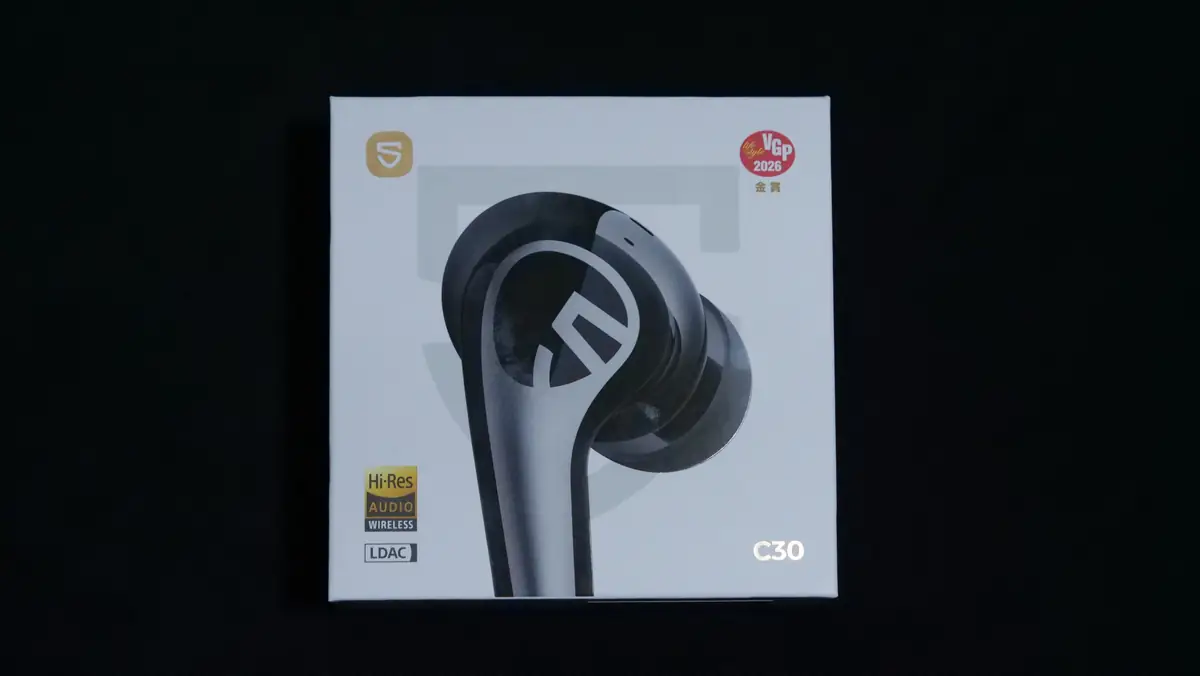 SOUNDPEATS C30 パッケージ