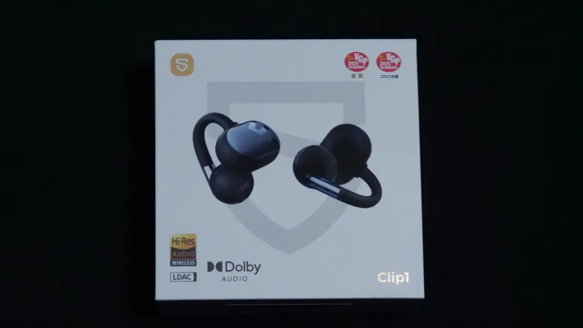 SOUNDPEATS Clip1　パッケージ
