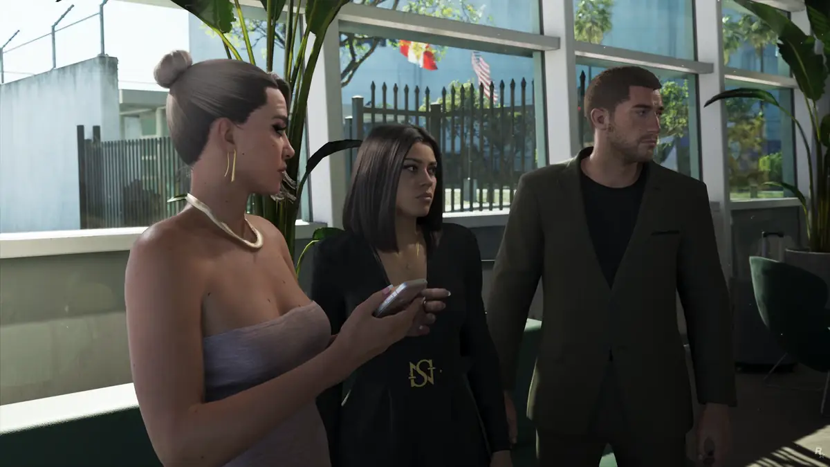 GTA6 ルシアとジェイソンの任務中の映像