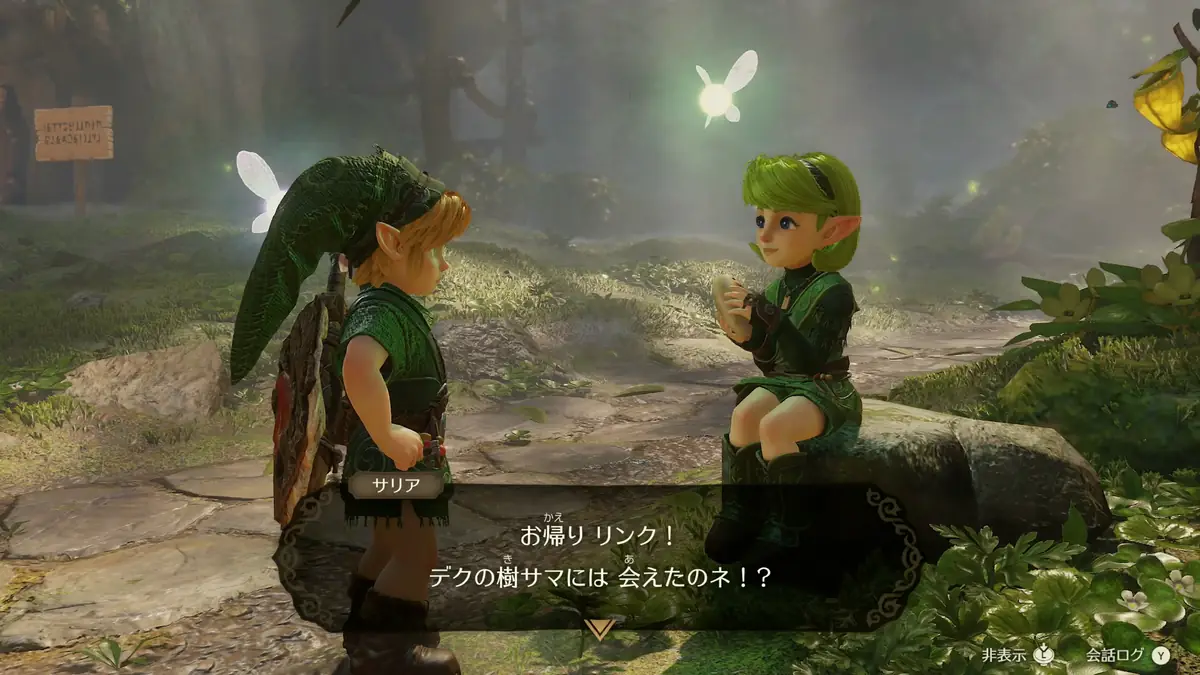 ゼルダの伝説時のオカリナ リンクの幼馴染 サリア デザイン
