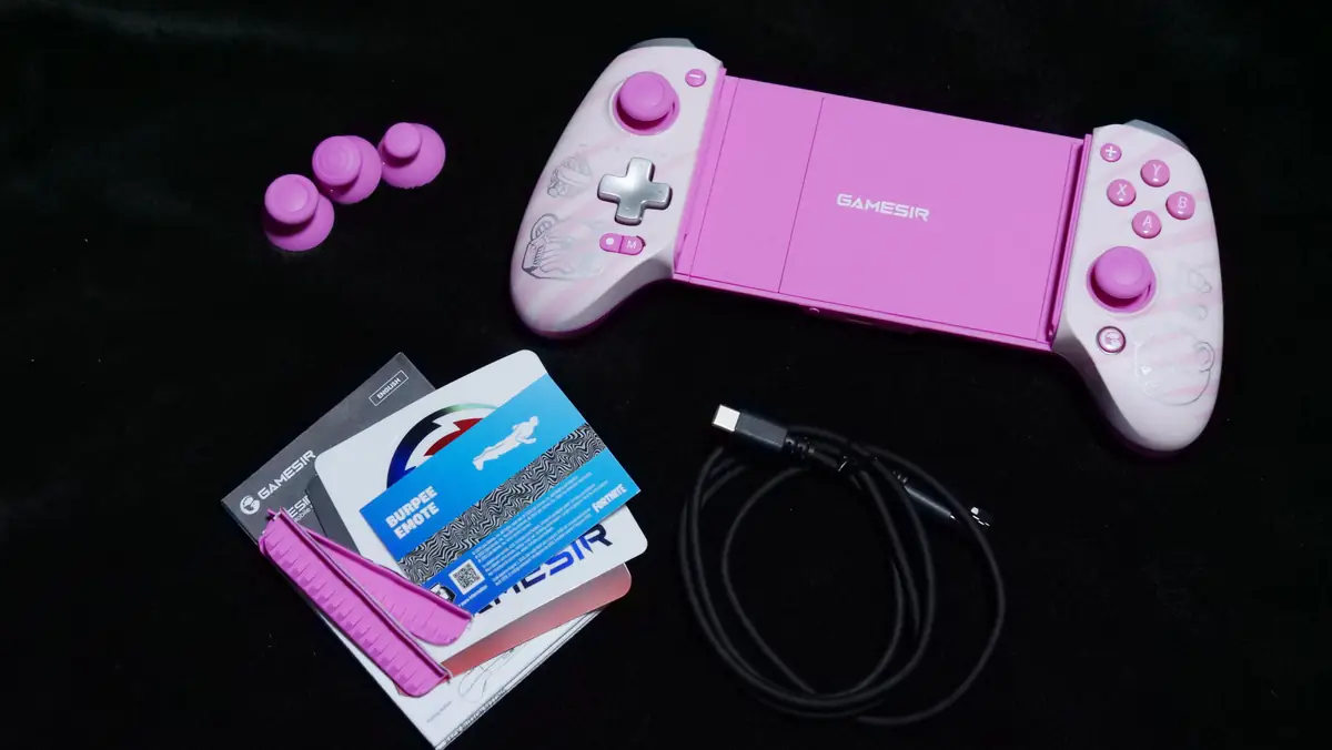 GameSir G8+ Fortnite Edition 付属品