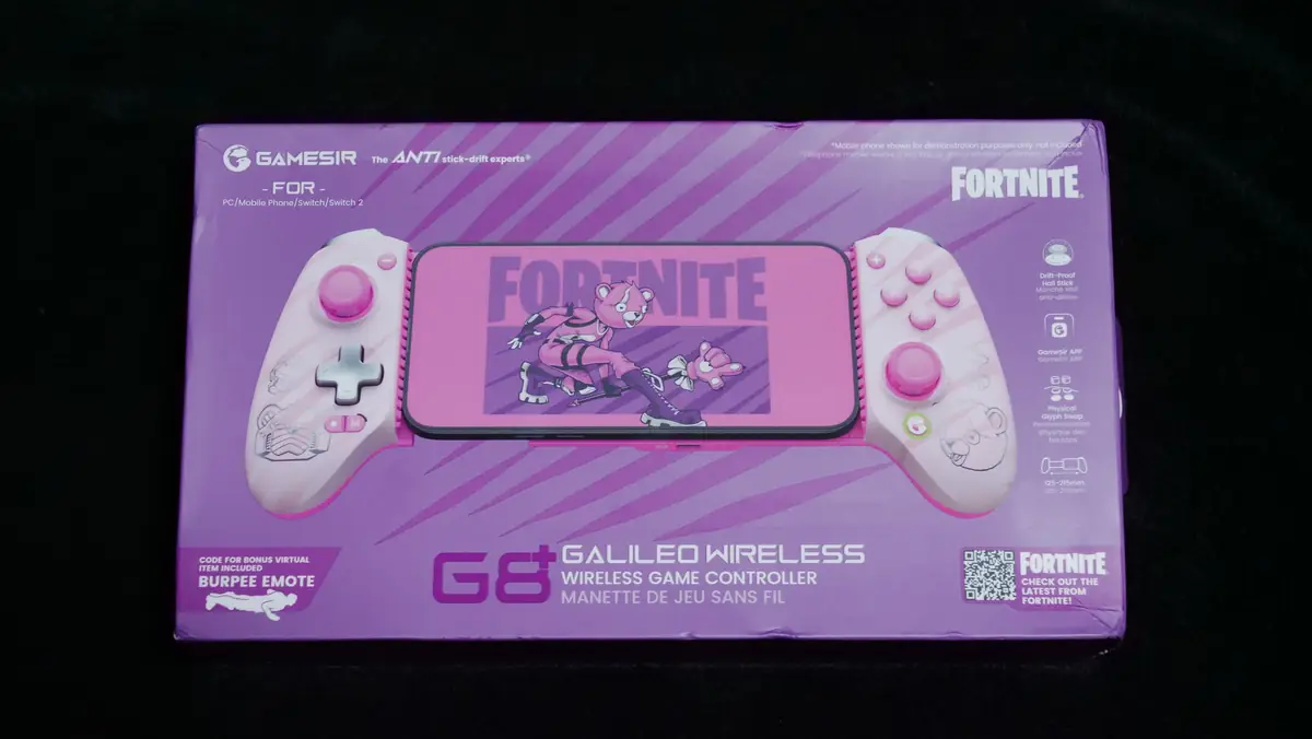 GameSir G8+ Fortnite Edition パッケージ