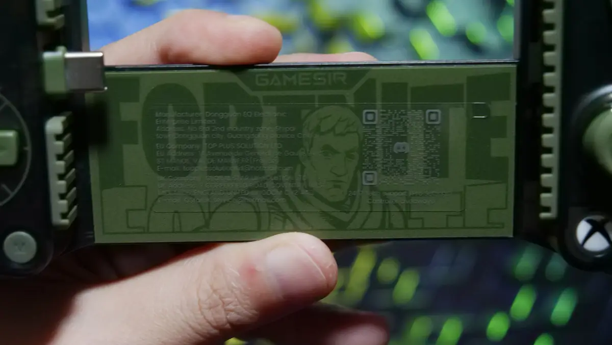 GameSir X5 Lite for Xbox Fortnite Edition 伸縮するパーツ