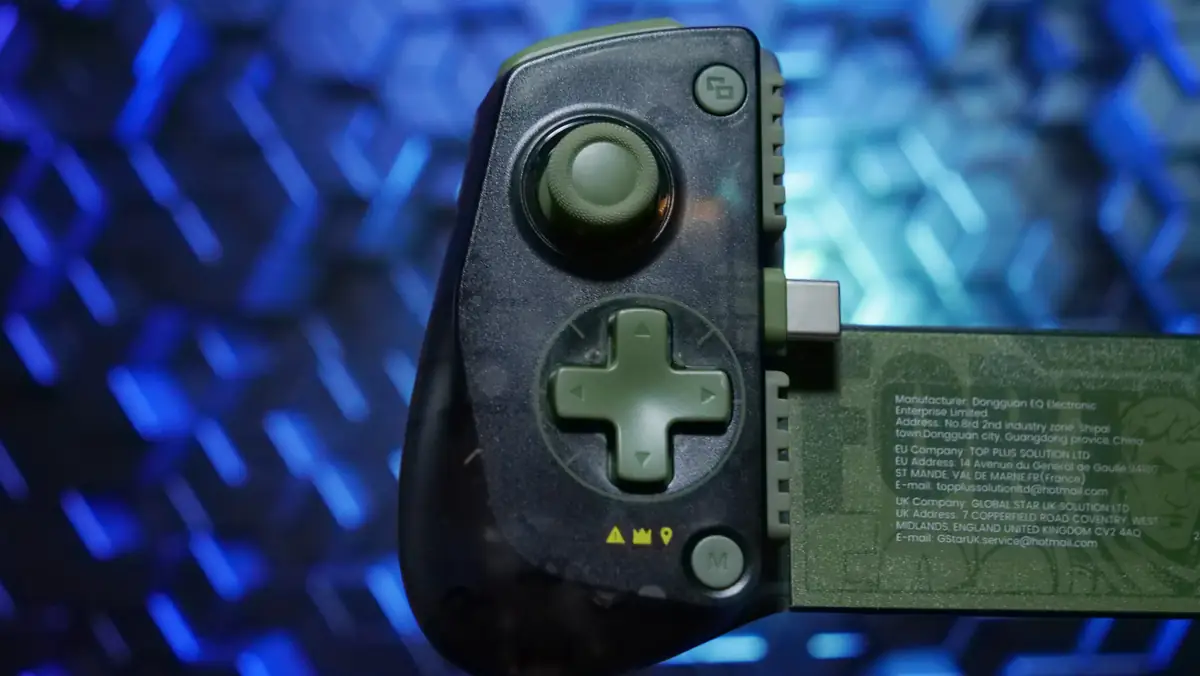 GameSir X5 Lite for Xbox Fortnite Edition ボタンレイアウト 左側