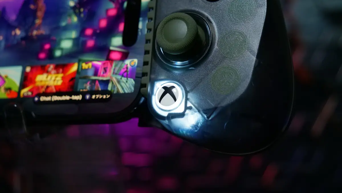 GameSir X5 Lite for Xbox Fortnite Edition Xboxボタンとスティック
