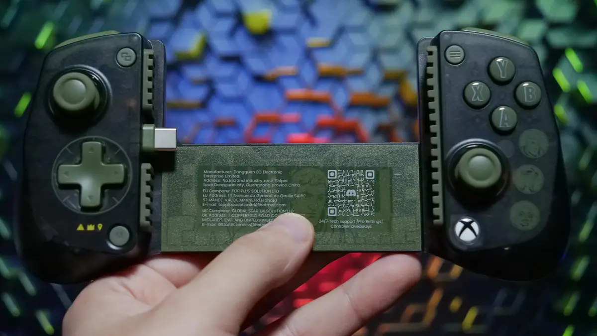 GameSir X5 Lite for Xbox Fortnite Edition 前面のデザイン