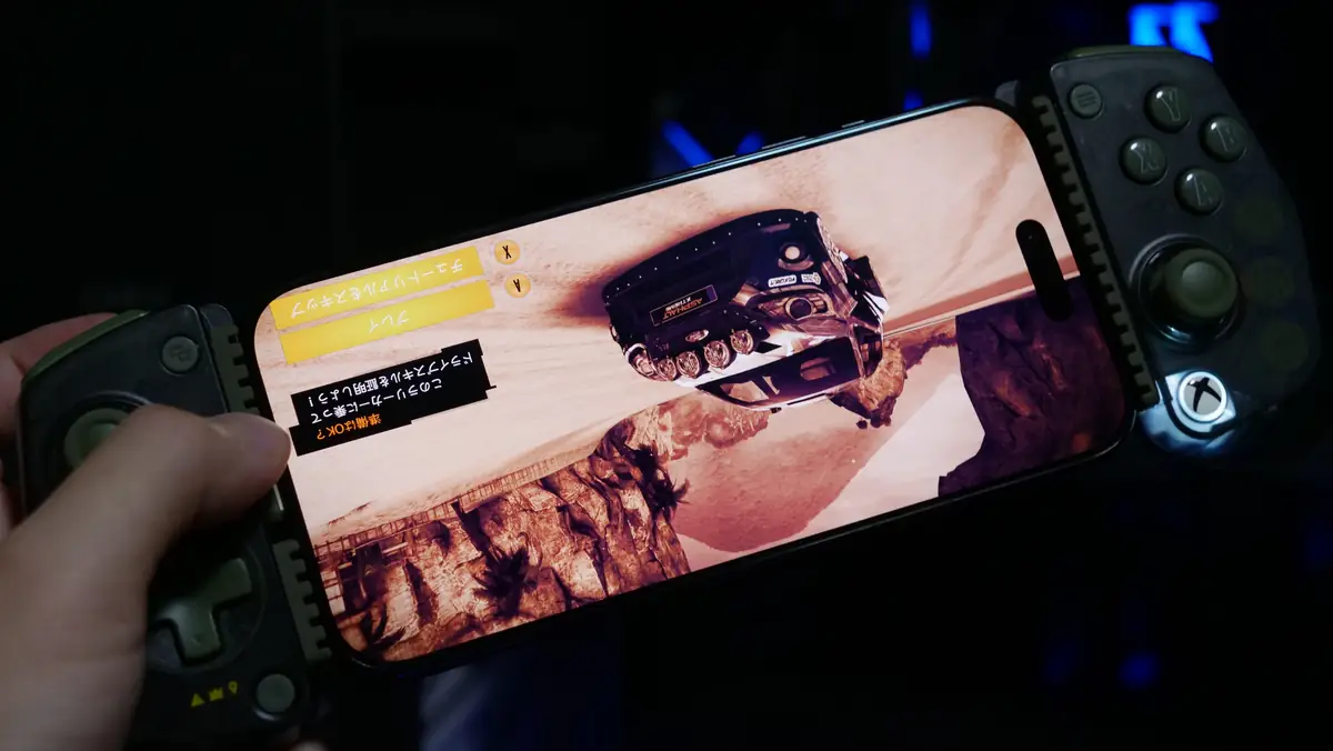 GameSir X5 Lite 画面が上下反転してしまった例